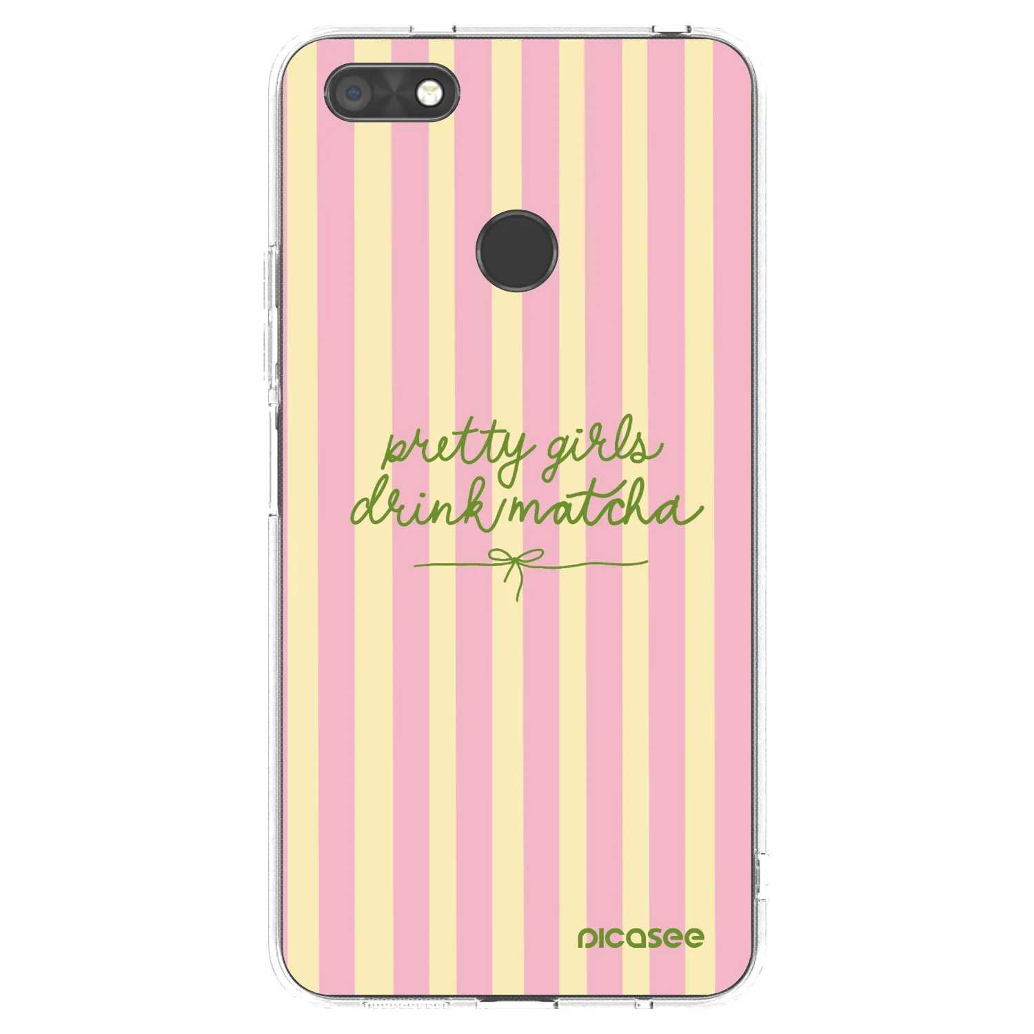 Picasee silikonowe przeźroczyste etui na Huawei P9 Lite Mini - Pretty matcha