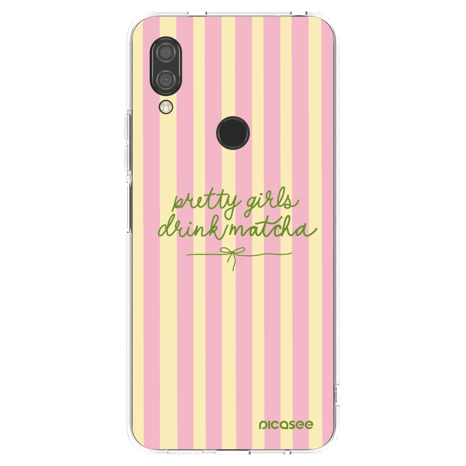 Picasee silikonowe przeźroczyste etui na Xiaomi Redmi 7 - Pretty matcha