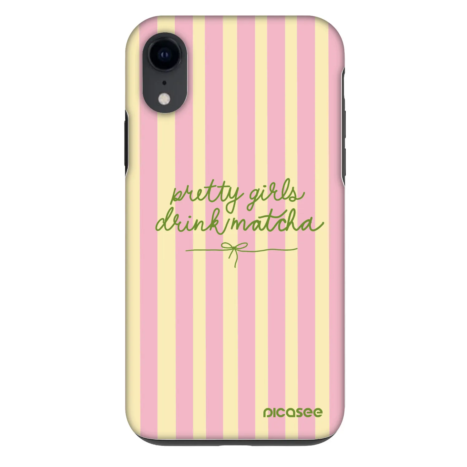 Picasee Fashion Case na Apple iPhone XR - Pretty matcha