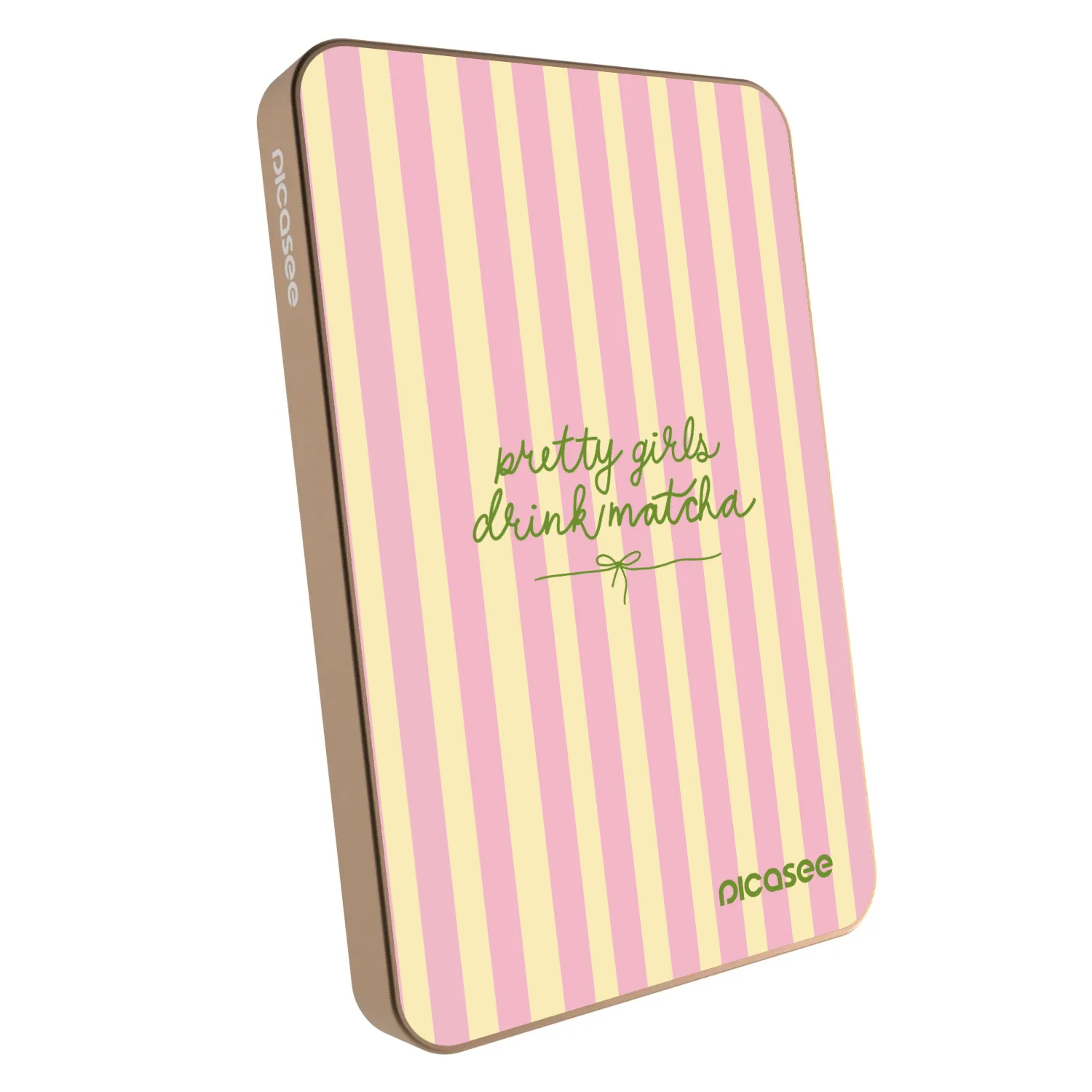 Picasee Powerbank z MagSafe 5 000 mAh Złoty - Pretty matcha