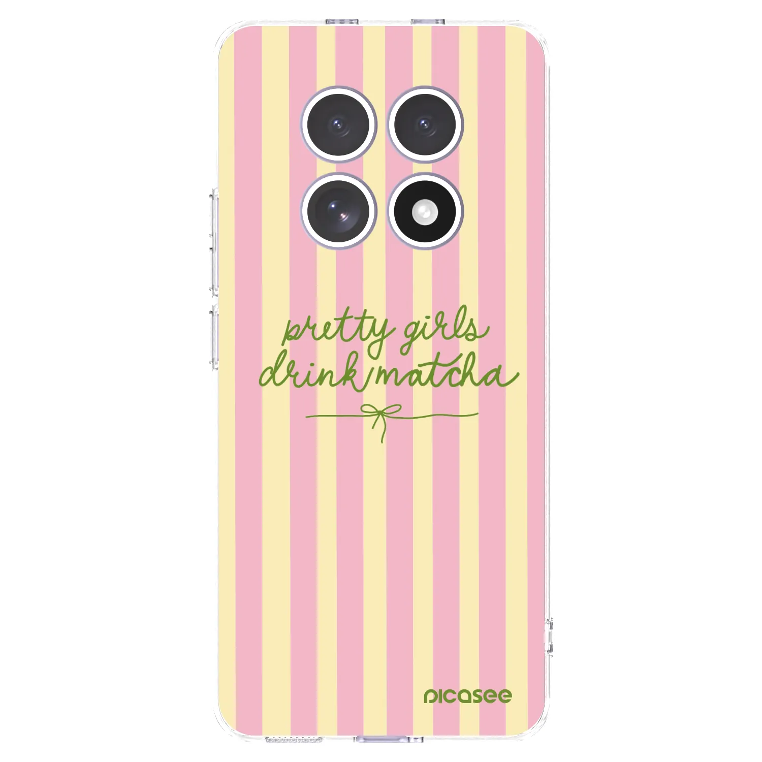 Picasee silikonowe przeźroczyste etui na Xiaomi Redmi Note 15 4G - Pretty matcha