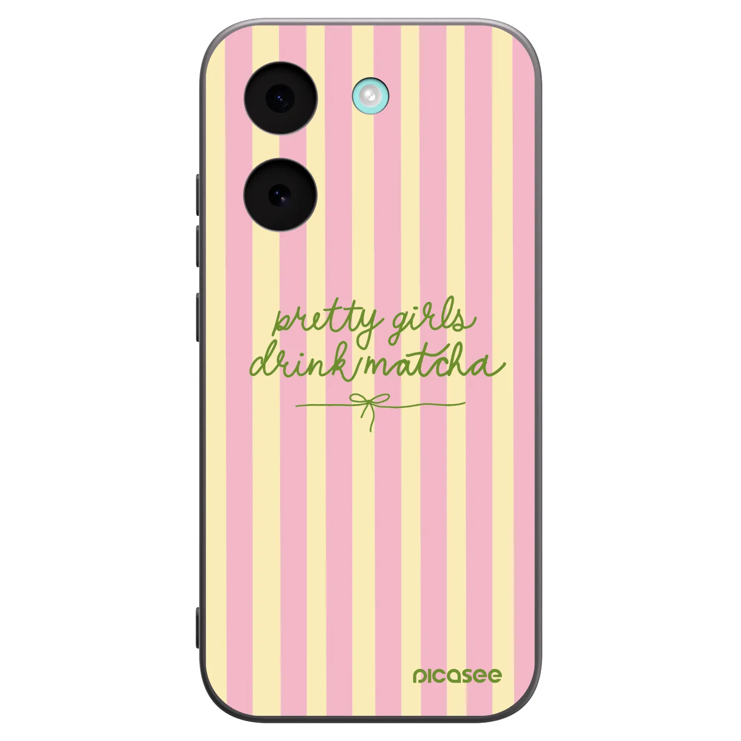 Picasee silikonowe czarne etui na Xiaomi Poco X8 Pro - Pretty matcha