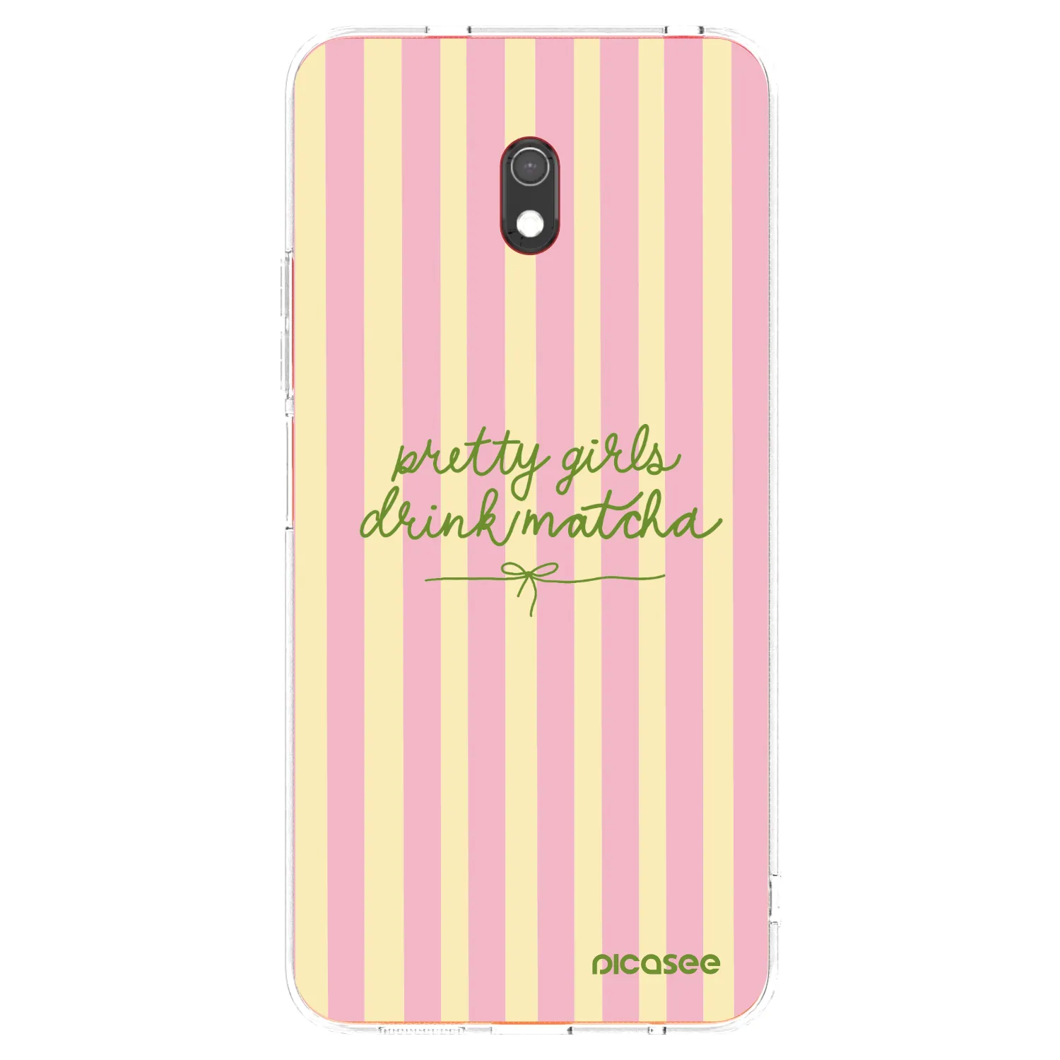 Picasee silikonowe przeźroczyste etui na Xiaomi Redmi 8A - Pretty matcha