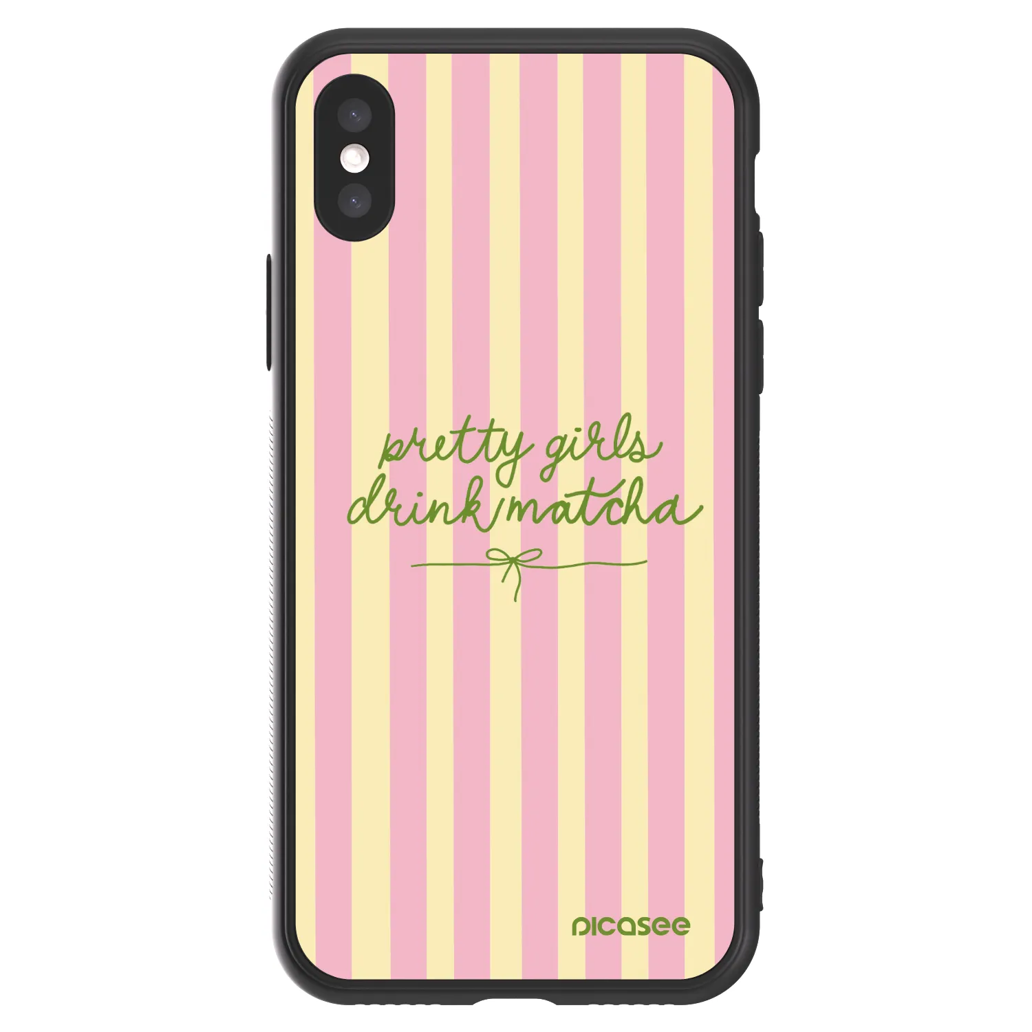Picasee ULTIMATE CASE na Apple iPhone X/XS - Pretty matcha
