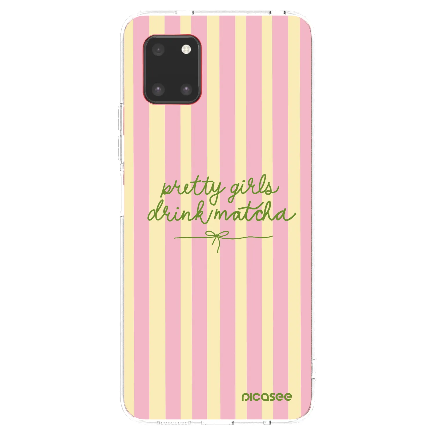 Picasee silikonowe przeźroczyste etui na Samsung Galaxy Note 10 Lite N770F - Pretty matcha