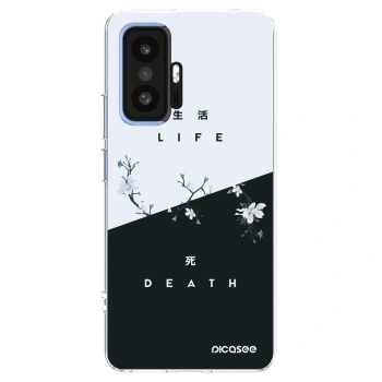 Picasee silikonowe przeźroczyste etui na Xiaomi 11T Pro - Life - Death