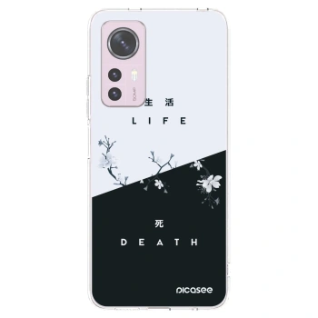 Picasee silikonowe przeźroczyste etui na Xiaomi 12 - Life - Death
