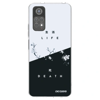 Picasee silikonowe przeźroczyste etui na Xiaomi Redmi Note 11S 5G - Life - Death