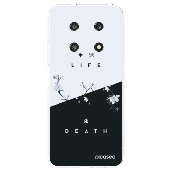 Picasee silikonowe przeźroczyste etui na Honor Magic4 Lite 5G - Life - Death