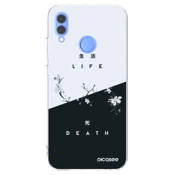 Picasee silikonowe przeźroczyste etui na Huawei P Smart 2019 - Life - Death