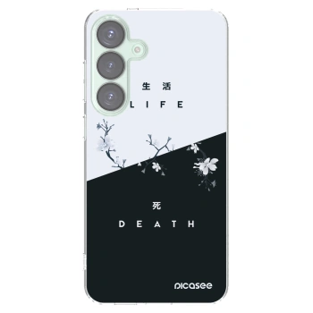 Picasee silikonowe przeźroczyste etui na Samsung Galaxy S25+ 5G - Life - Death