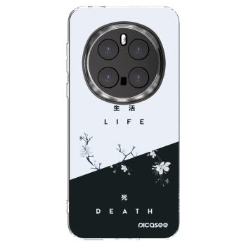 Picasee silikonowe przeźroczyste etui na Honor Magic7 Pro 5G - Life - Death