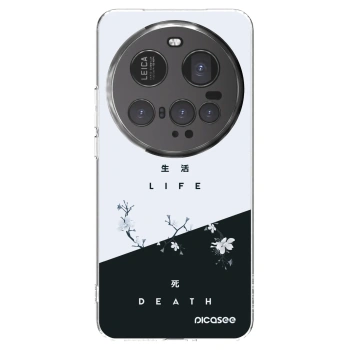 Picasee silikonowe przeźroczyste etui na Xiaomi 15 Ultra - Life - Death