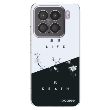 Picasee silikonowe przeźroczyste etui na Xiaomi 15 - Life - Death