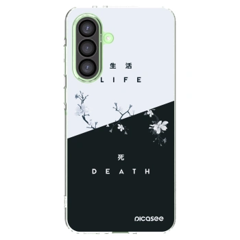 Picasee silikonowe przeźroczyste etui na Samsung Galaxy A26 5G A266B - Life - Death