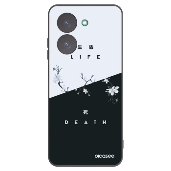 Picasee silikonowe czarne etui na Xiaomi Redmi A5 - Life - Death