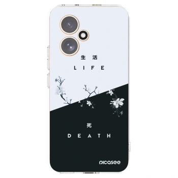 Picasee silikonowe przeźroczyste etui na Honor 400 5G - Life - Death