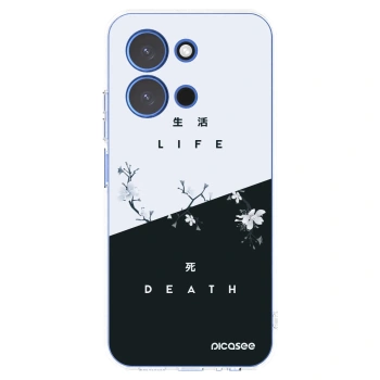 Picasee silikonowe przeźroczyste etui na Xiaomi Redmi 15C 4G - Life - Death