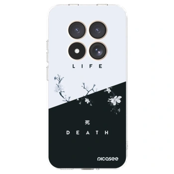 Picasee silikonowe przeźroczyste etui na Xiaomi Redmi Note 15 Pro 4G - Life - Death