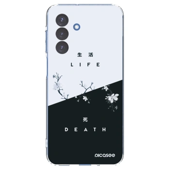 Picasee silikonowe przeźroczyste etui na Samsung Galaxy A17 5G - Life - Death