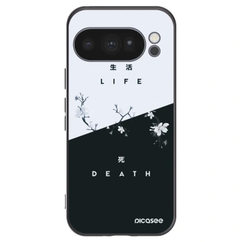 Picasee silikonowe czarne etui na Google Pixel 10 Pro - Life - Death