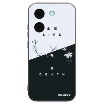 Picasee silikonowe czarne etui na Xiaomi Poco X8 Pro - Life - Death
