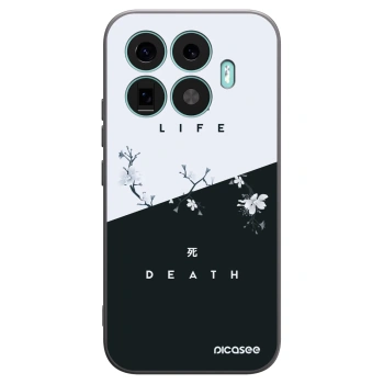 Picasee silikonowe czarne etui na Xiaomi 17T - Life - Death