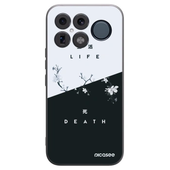 Picasee silikonowe czarne etui na Xiaomi Poco F8 Ultra - Life - Death