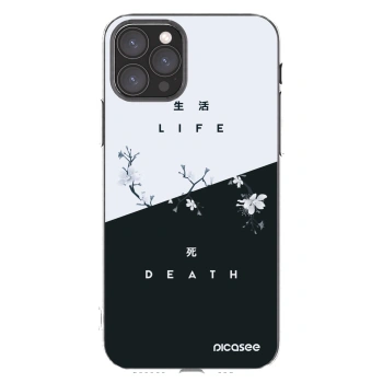 Picasee silikonowe przeźroczyste etui na Apple iPhone 11 Pro - Life - Death