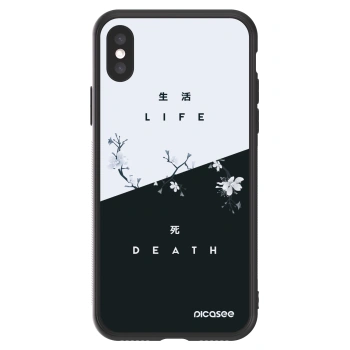 Picasee ULTIMATE CASE na Apple iPhone X/XS - Life - Death