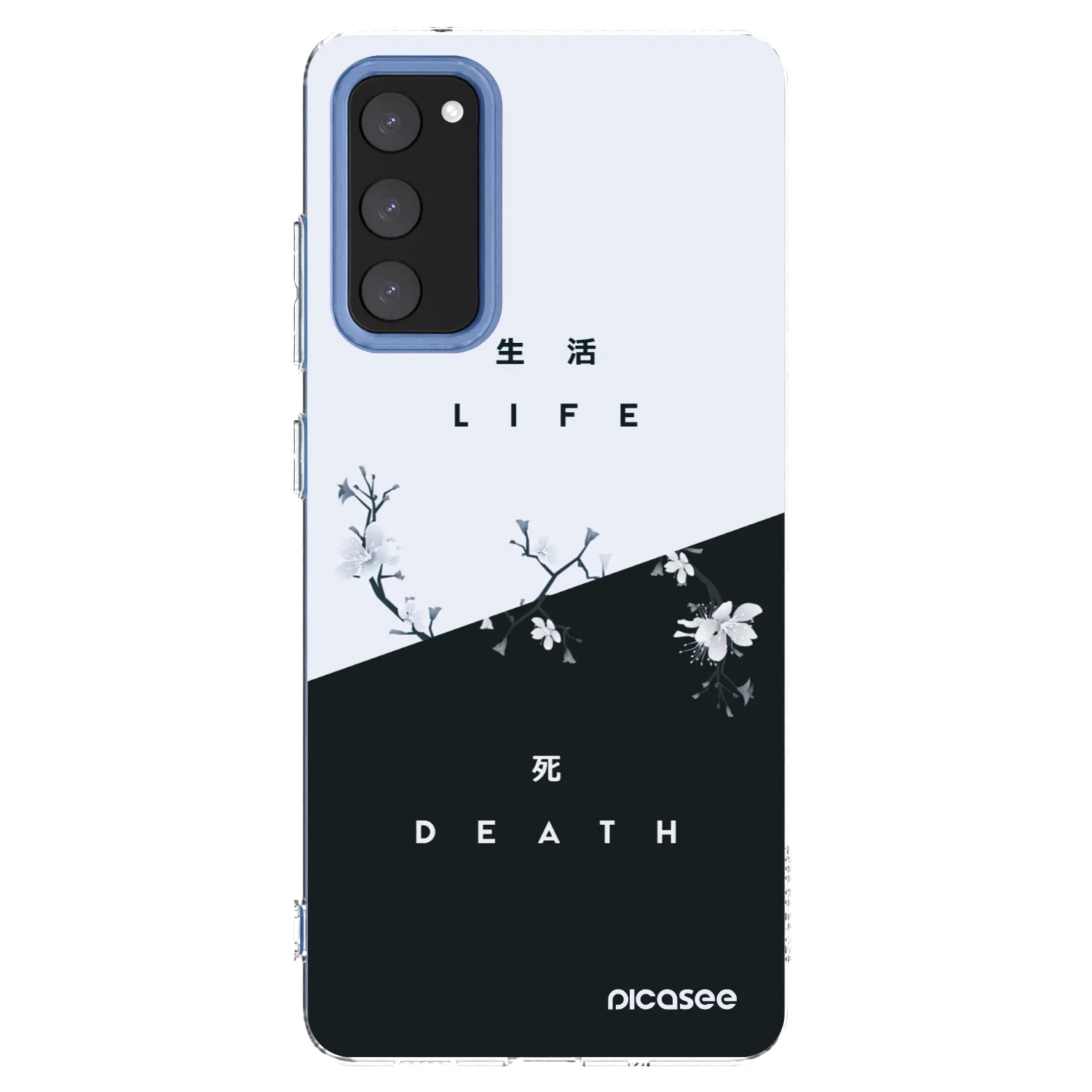 Picasee silikonowe przeźroczyste etui na Samsung Galaxy S20 FE - Life - Death