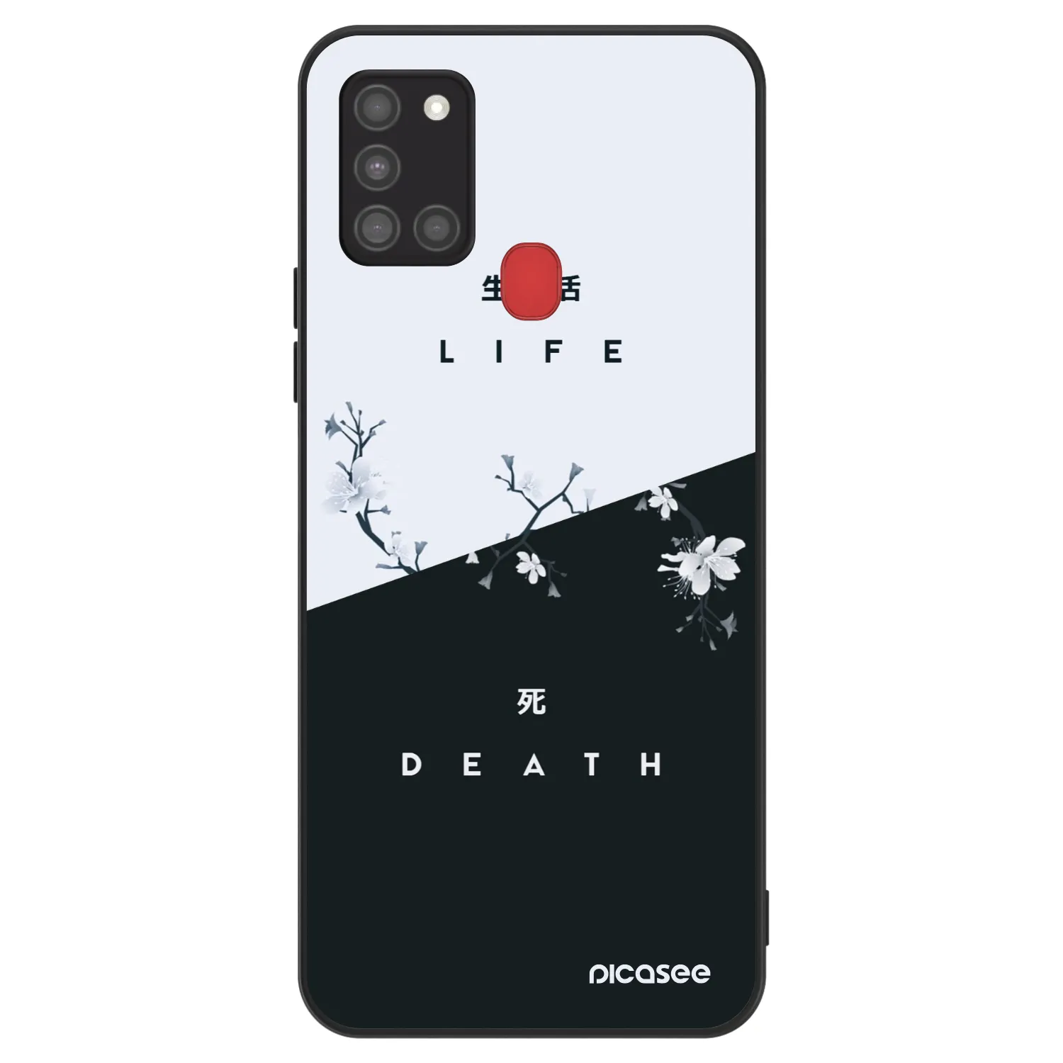 Picasee ULTIMATE CASE na Samsung Galaxy A21s - Life - Death