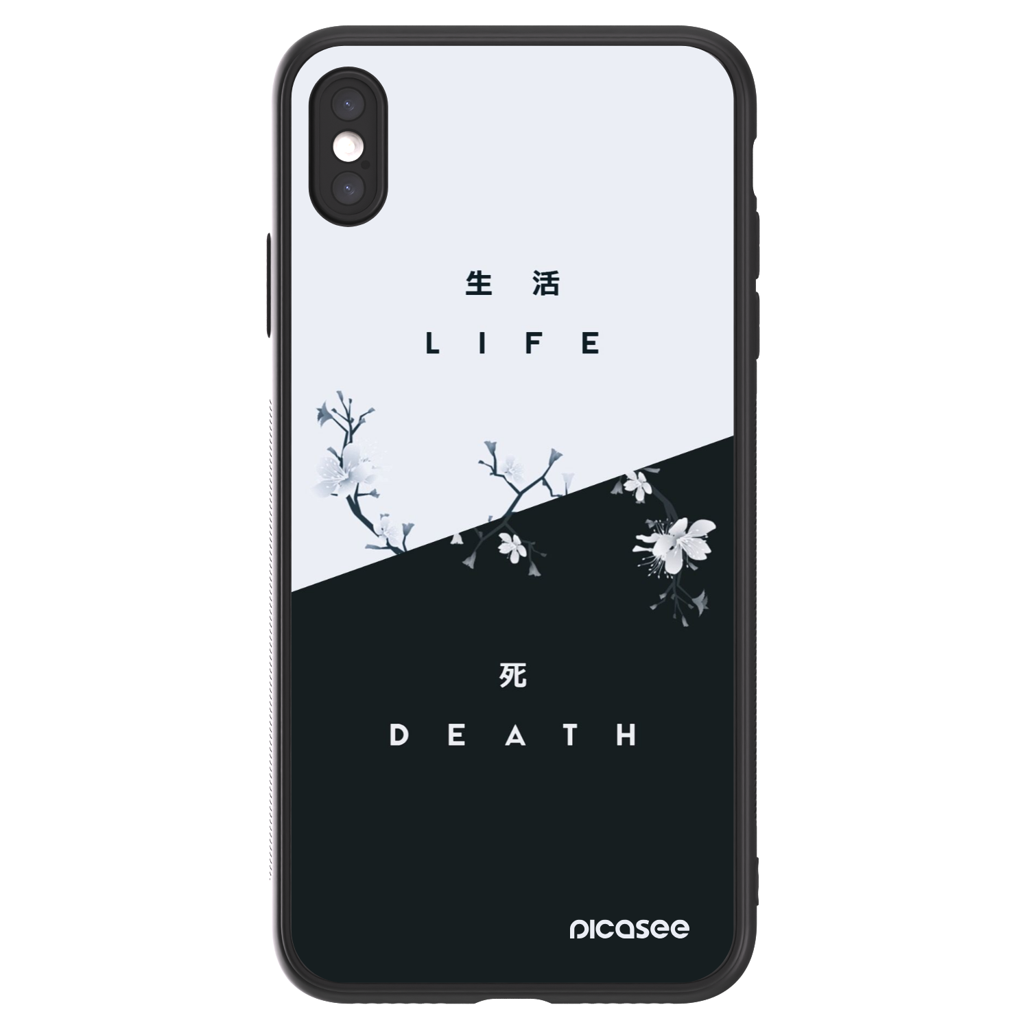 Picasee ULTIMATE CASE na Apple iPhone XS Max - Life - Death