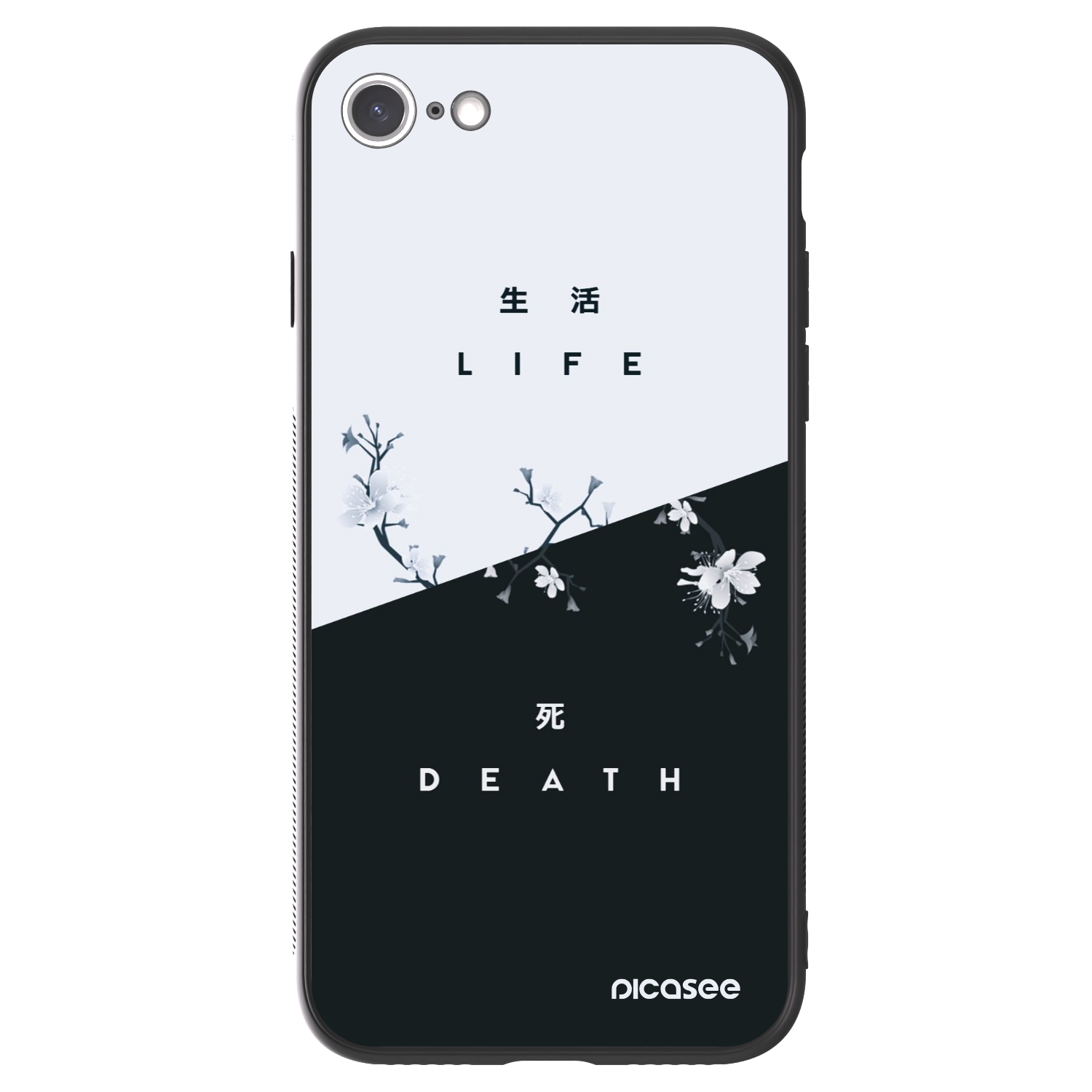 Picasee ULTIMATE CASE na Apple iPhone SE 2020 - Life - Death