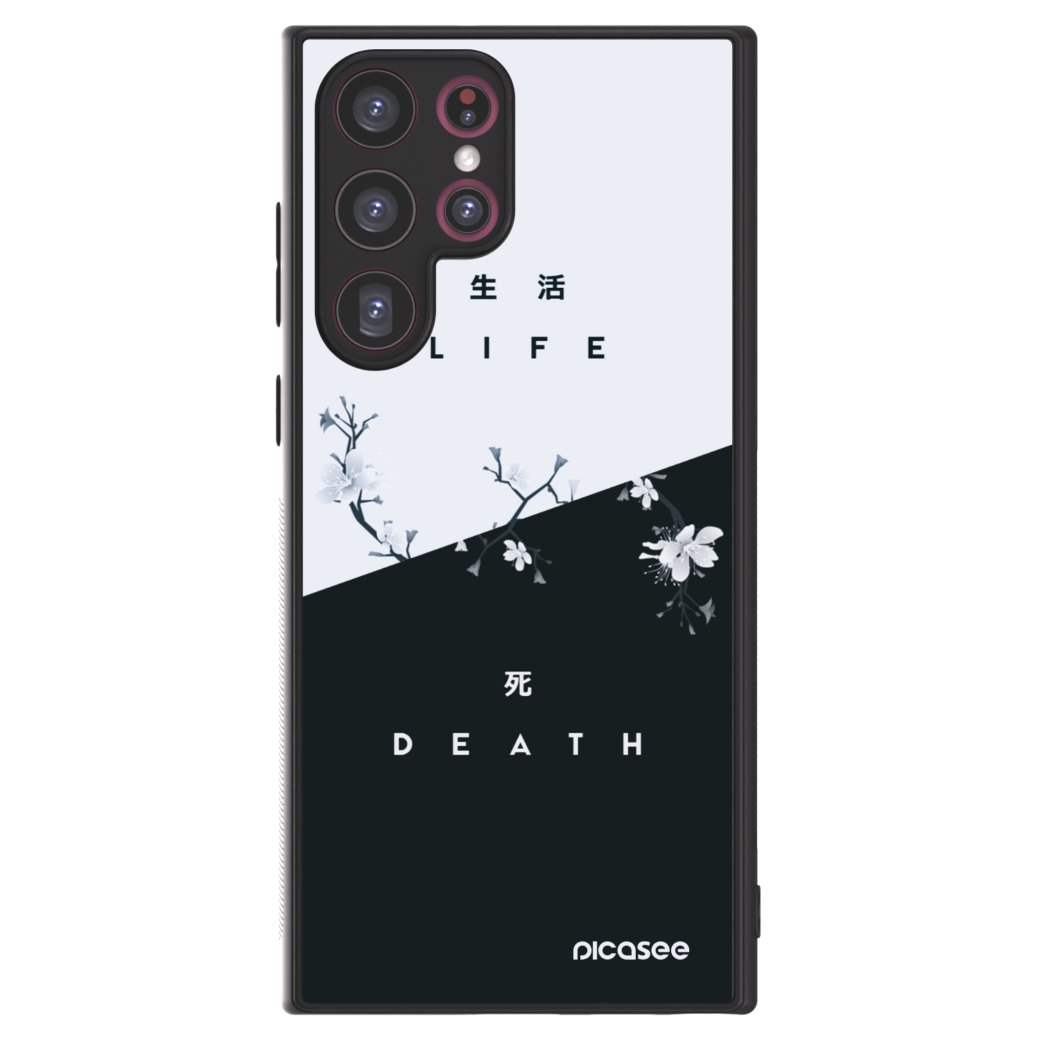 Picasee ULTIMATE CASE na Samsung Galaxy S22 Ultra 5G - Life - Death