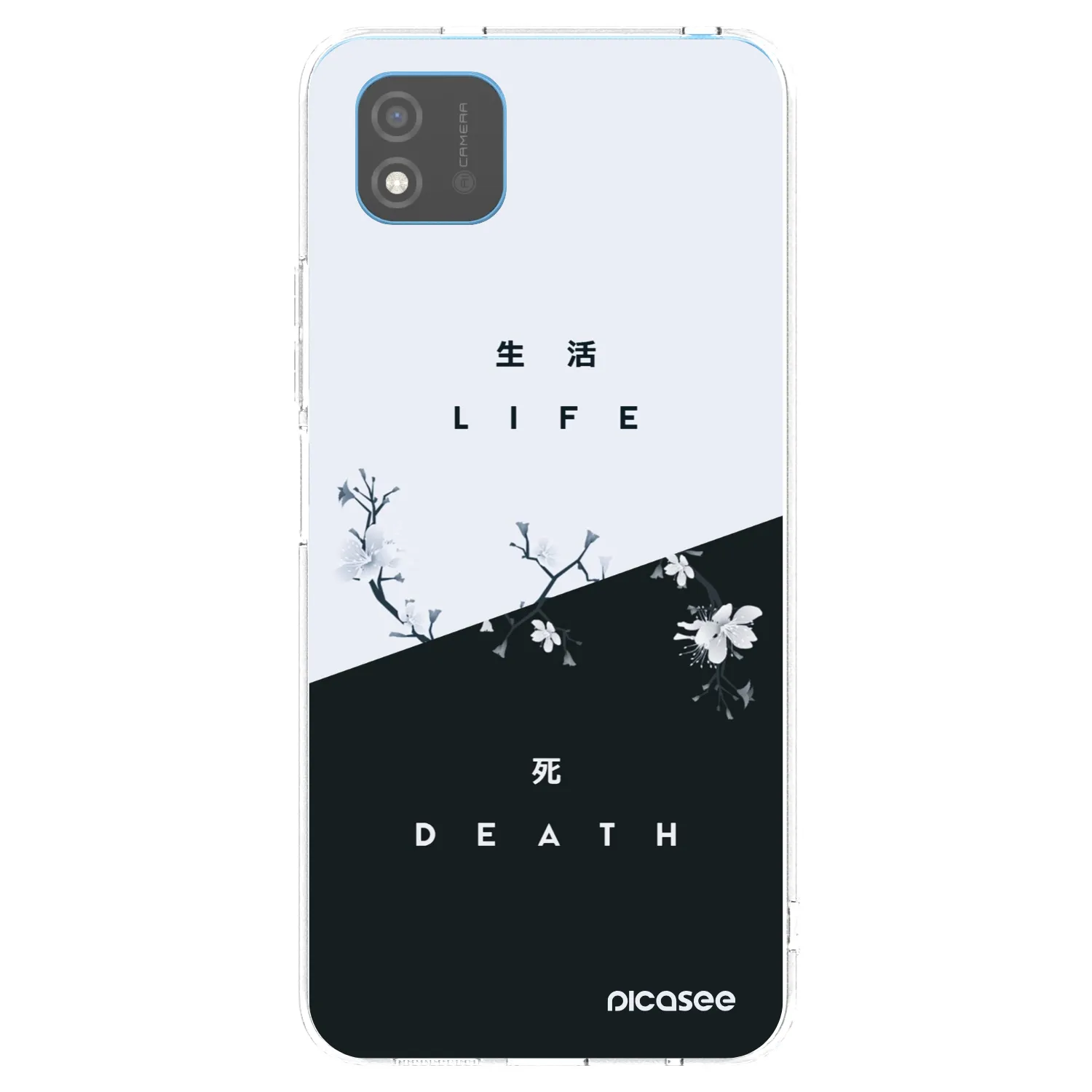 Picasee silikonowe przeźroczyste etui na Realme C11 (2021) - Life - Death