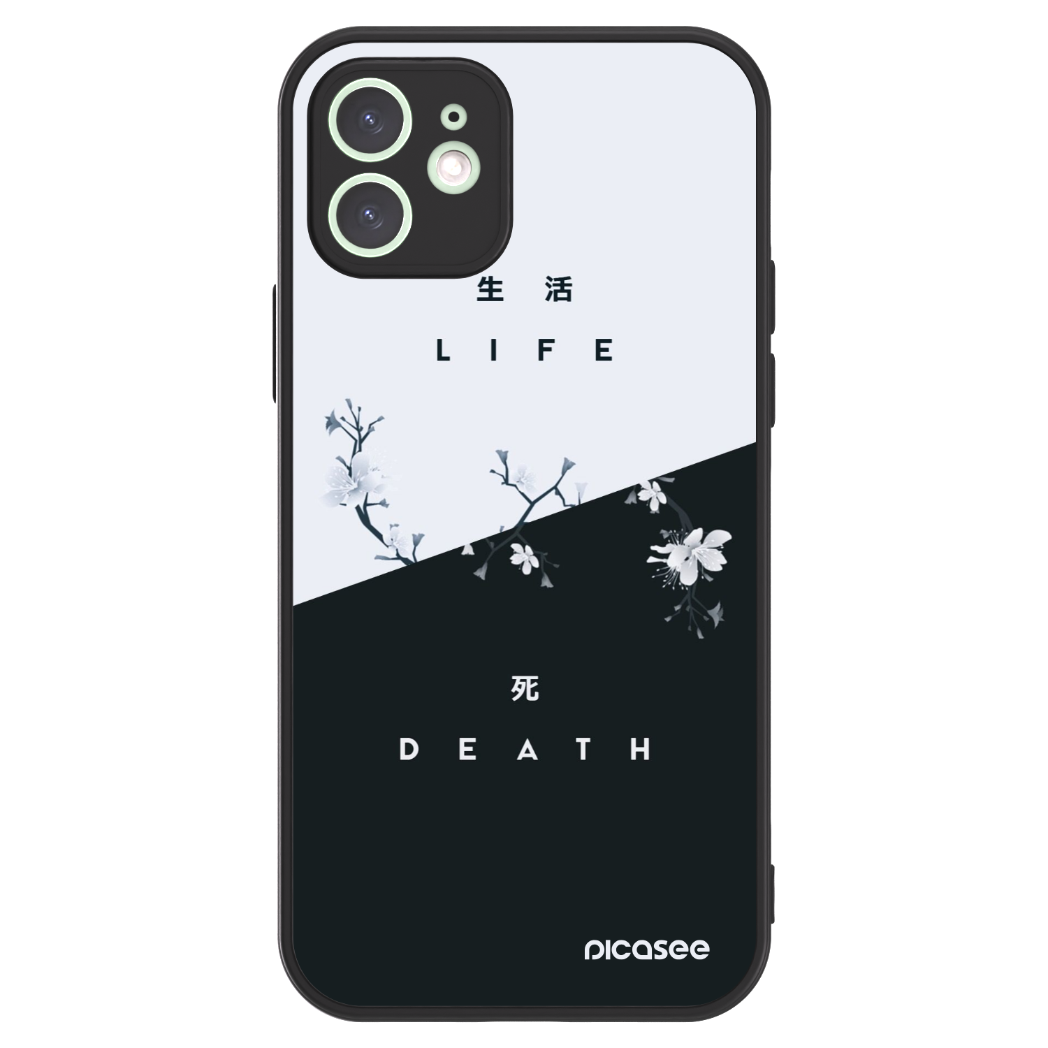 Picasee ULTIMATE CASE MagSafe pro Apple iPhone 12 - Life - Death