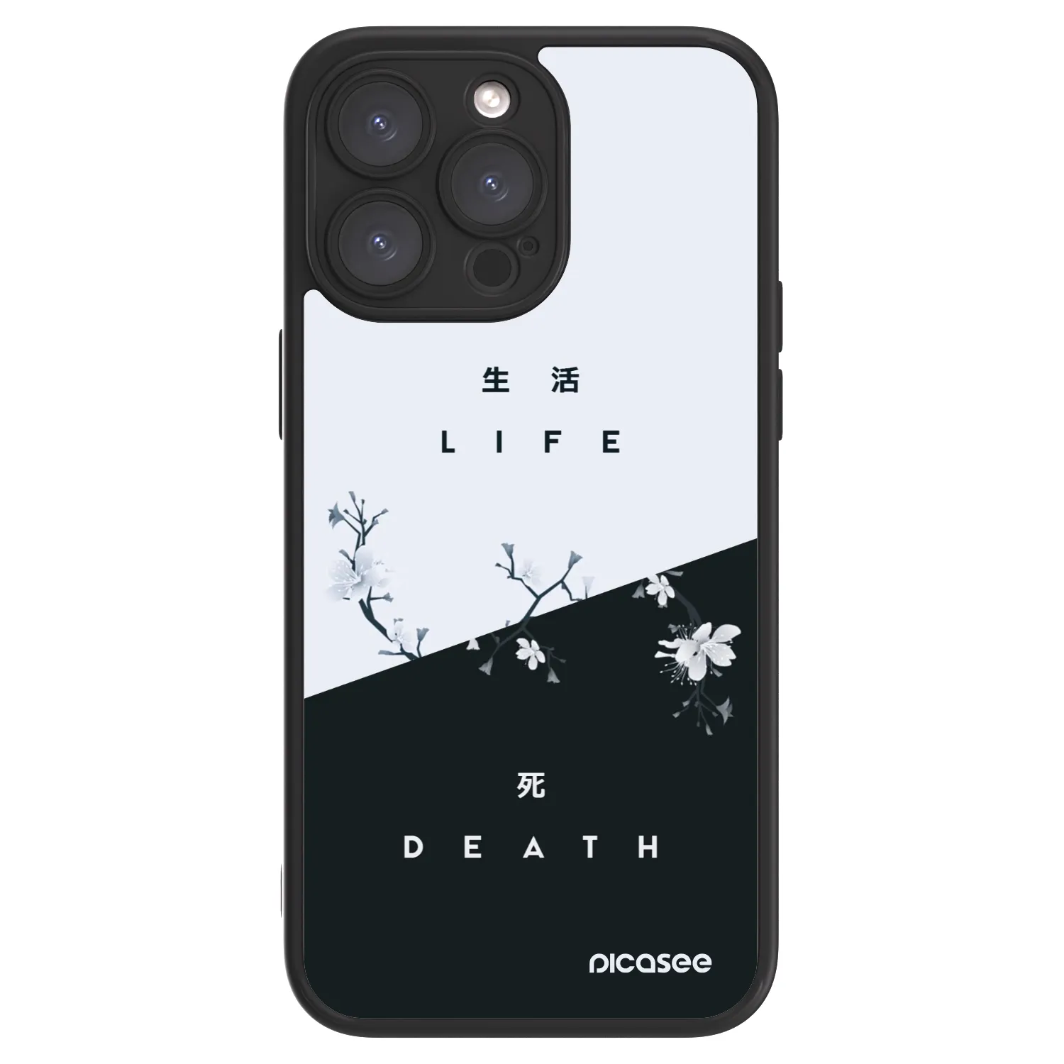 Picasee ULTIMATE CASE MagSafe pro Apple iPhone 15 Pro Max - Life - Death