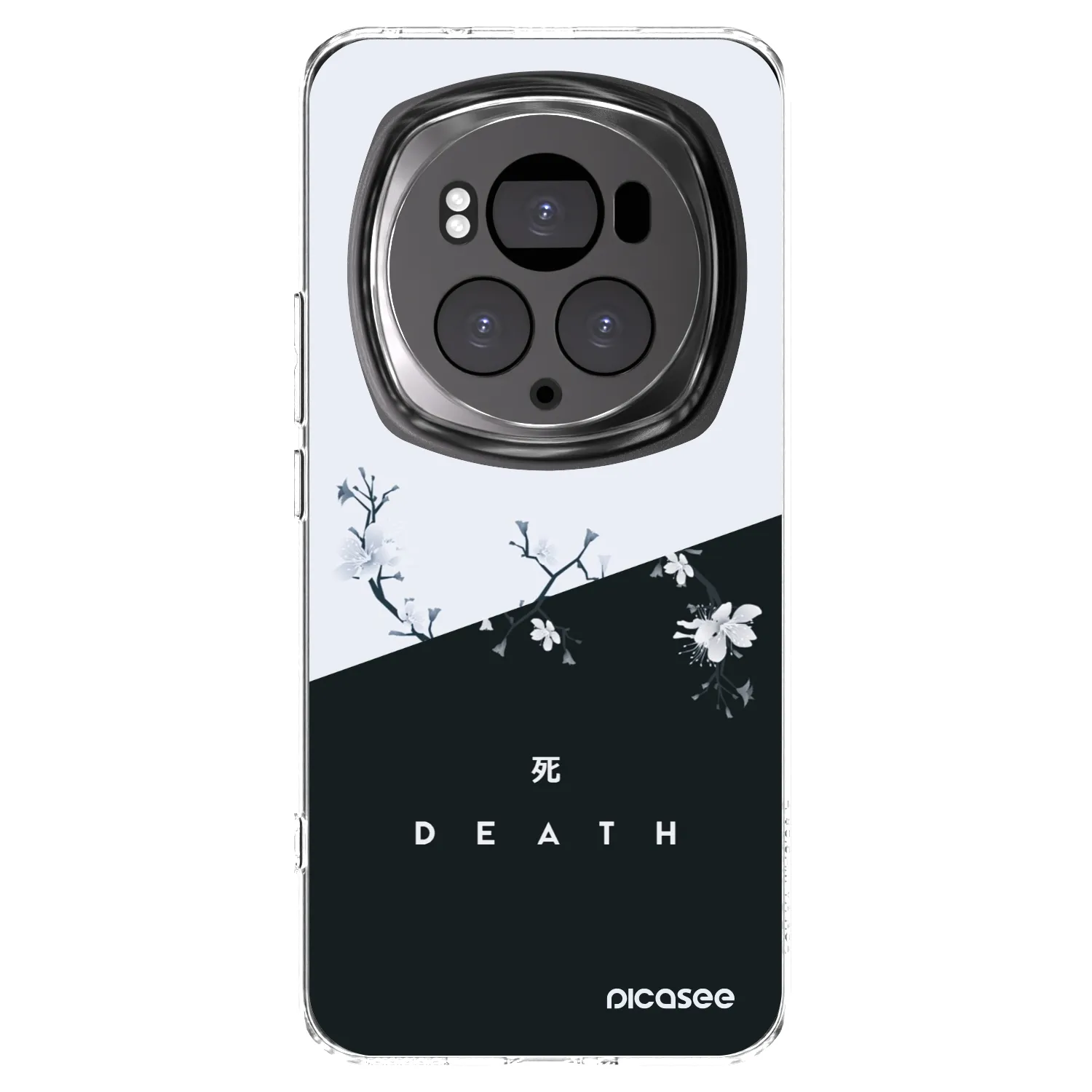Picasee silikonowe przeźroczyste etui na Honor Magic6 Pro - Life - Death