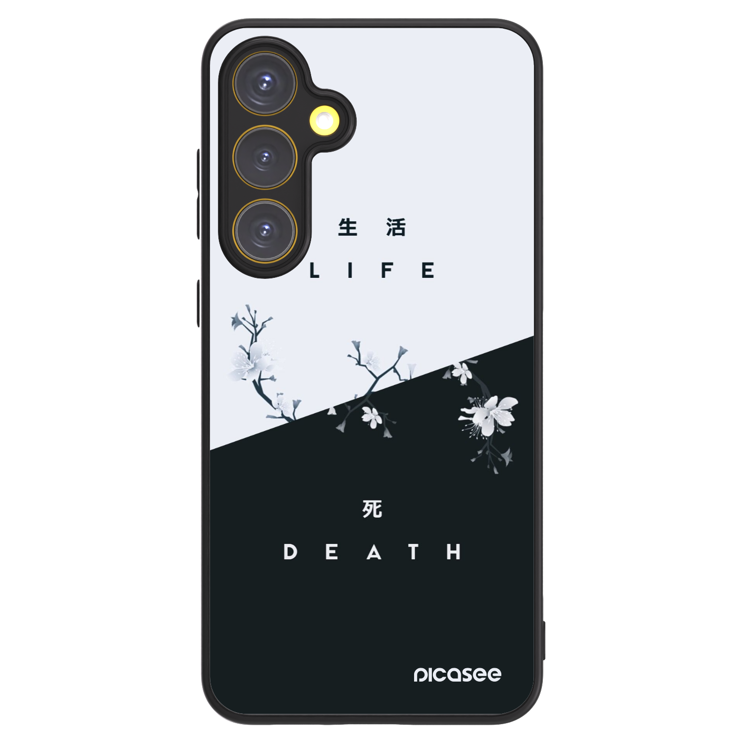 Picasee ULTIMATE CASE PowerShare pro Samsung Galaxy S24 FE S721B - Life - Death