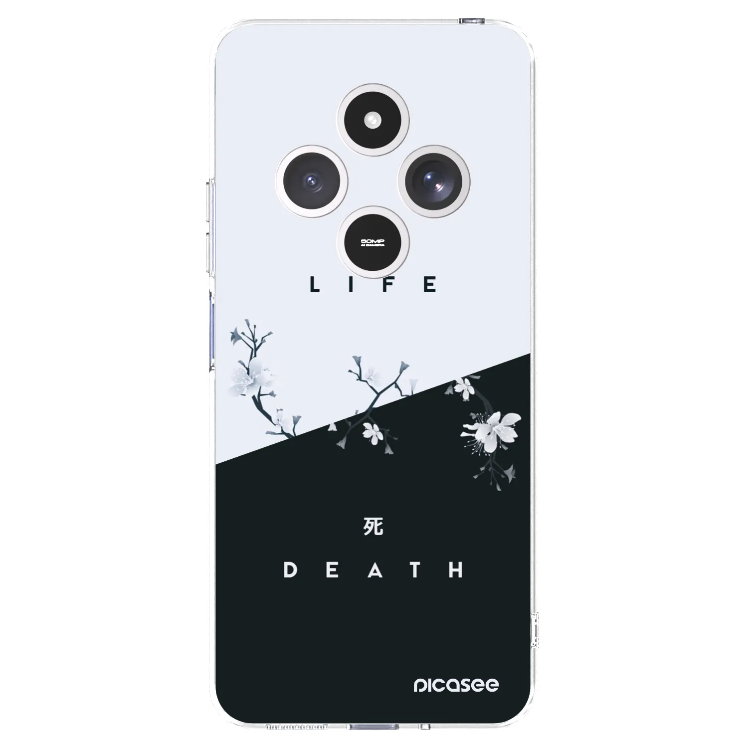 Picasee silikonowe przeźroczyste etui na Xiaomi Redmi 14C - Life - Death