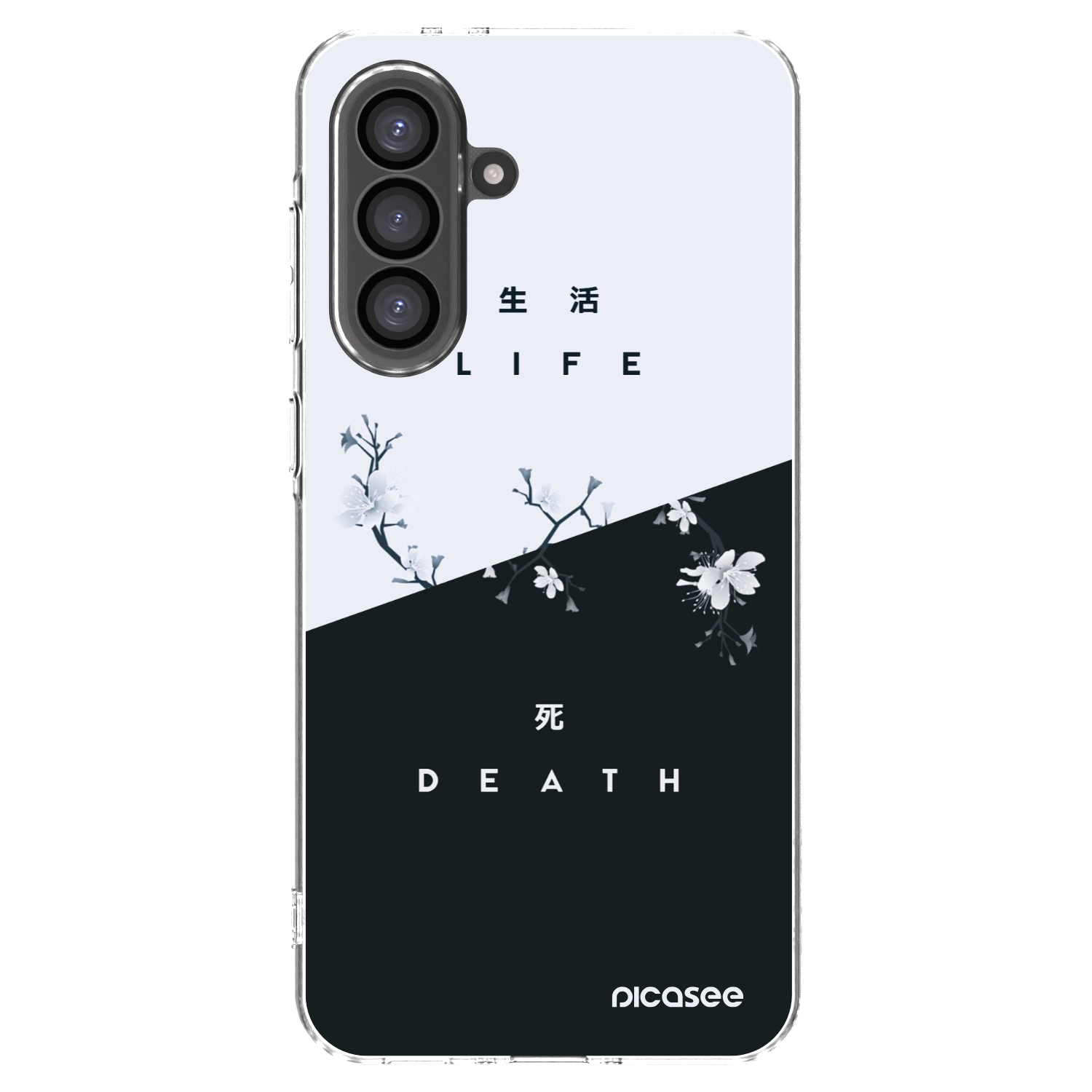 Picasee silikonowe przeźroczyste etui na Samsung Galaxy A36 5G - Life - Death