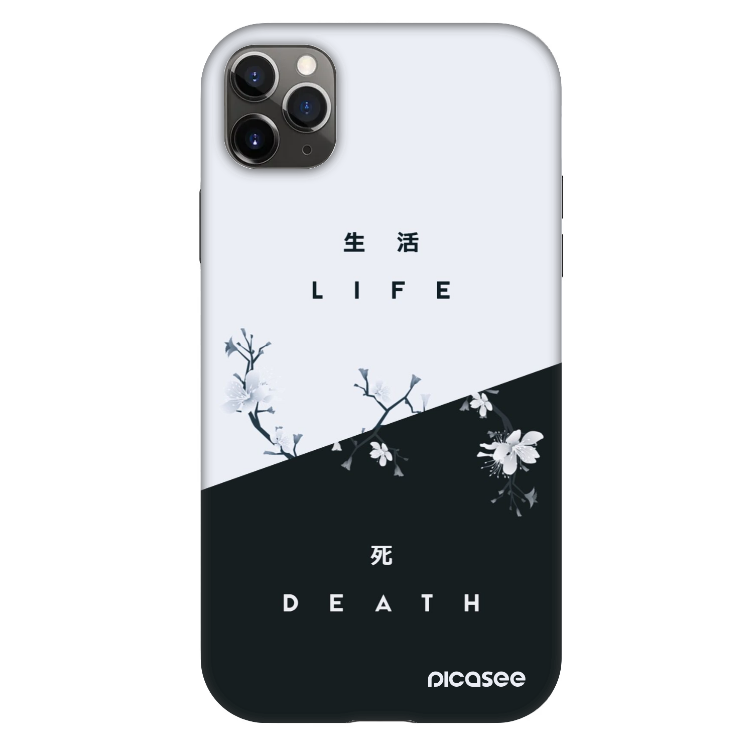 Picasee Fashion Case na Apple iPhone 11 Pro Max - Life - Death