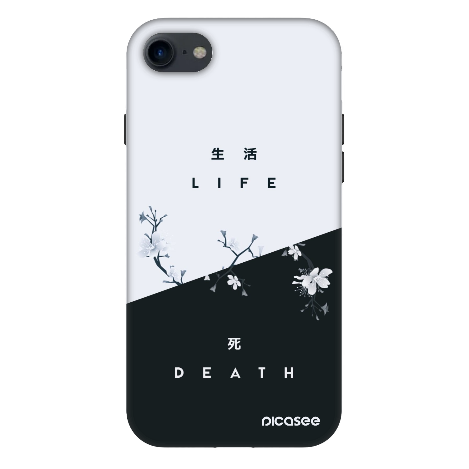 Picasee Fashion Case na Apple iPhone SE 2020 - Life - Death