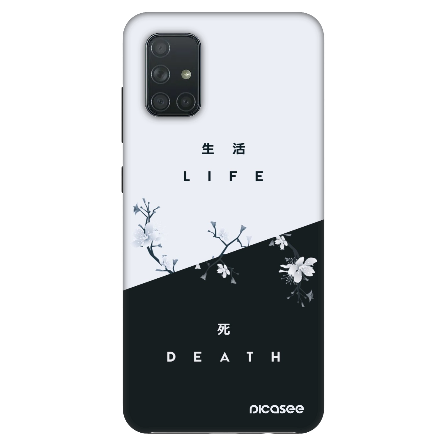 Picasee Fashion Case na Samsung Galaxy A71 A715F - Life - Death