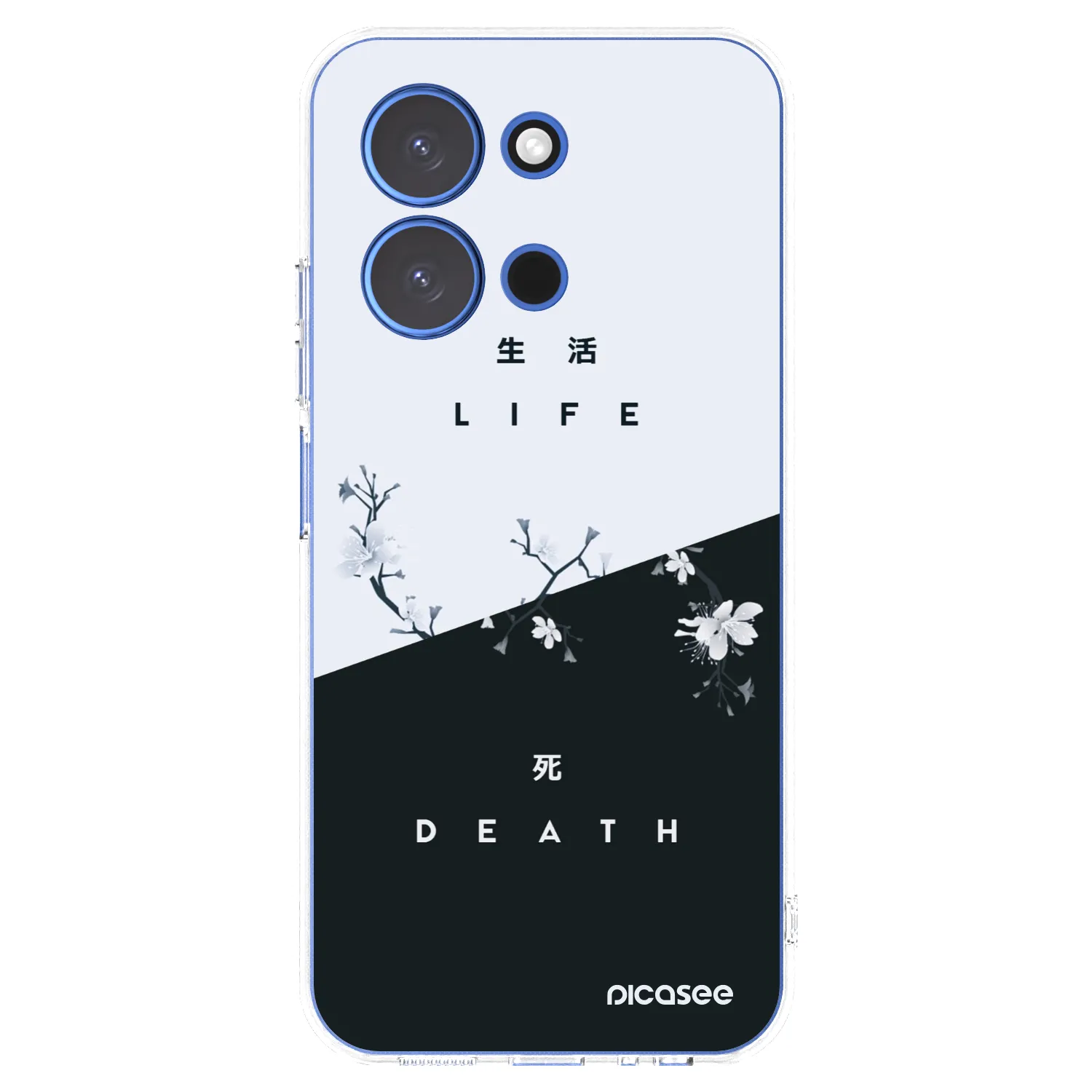 Picasee silikonowe przeźroczyste etui na Xiaomi Redmi 15C 4G - Life - Death