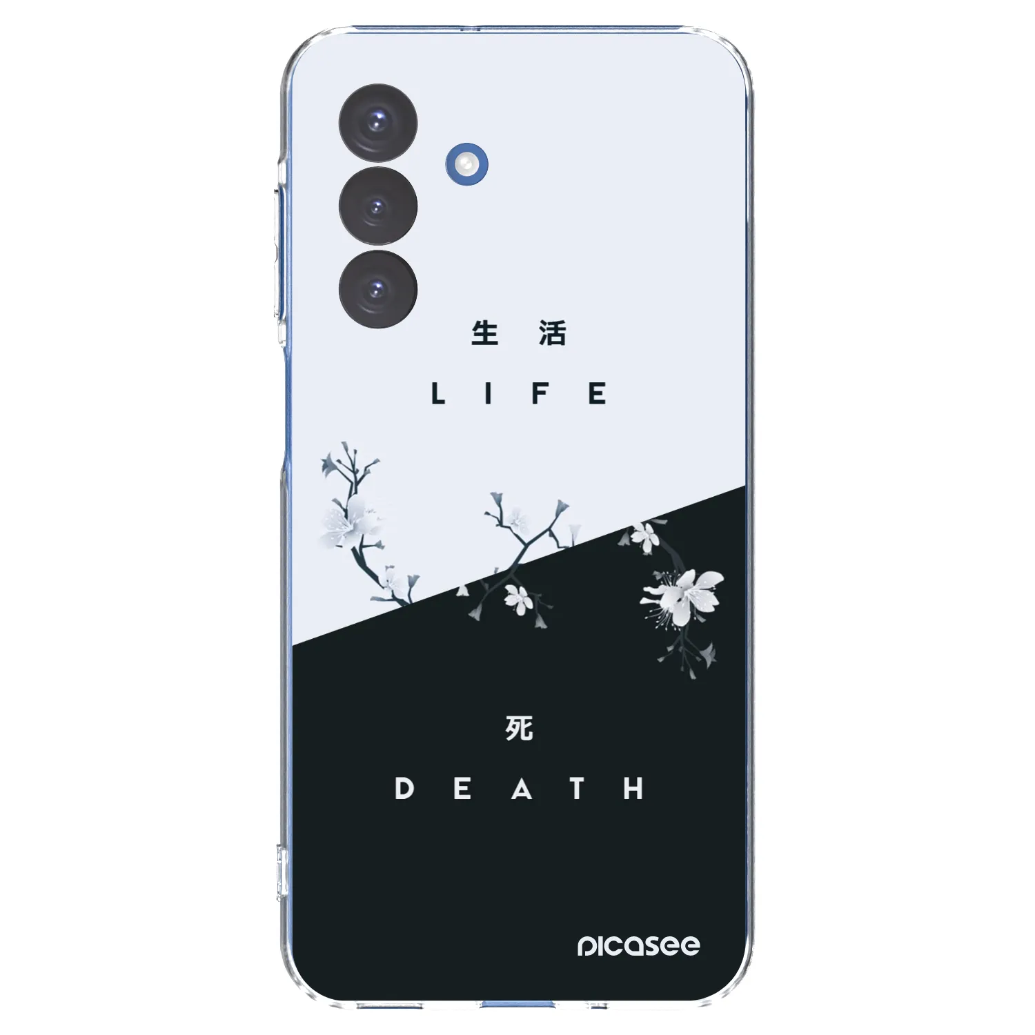 Picasee silikonowe przeźroczyste etui na Samsung Galaxy A17 5G - Life - Death