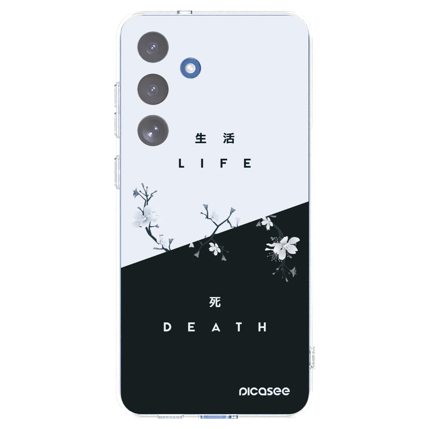 Picasee silikonowe przeźroczyste etui na Samsung Galaxy S25 FE 5G - Life - Death