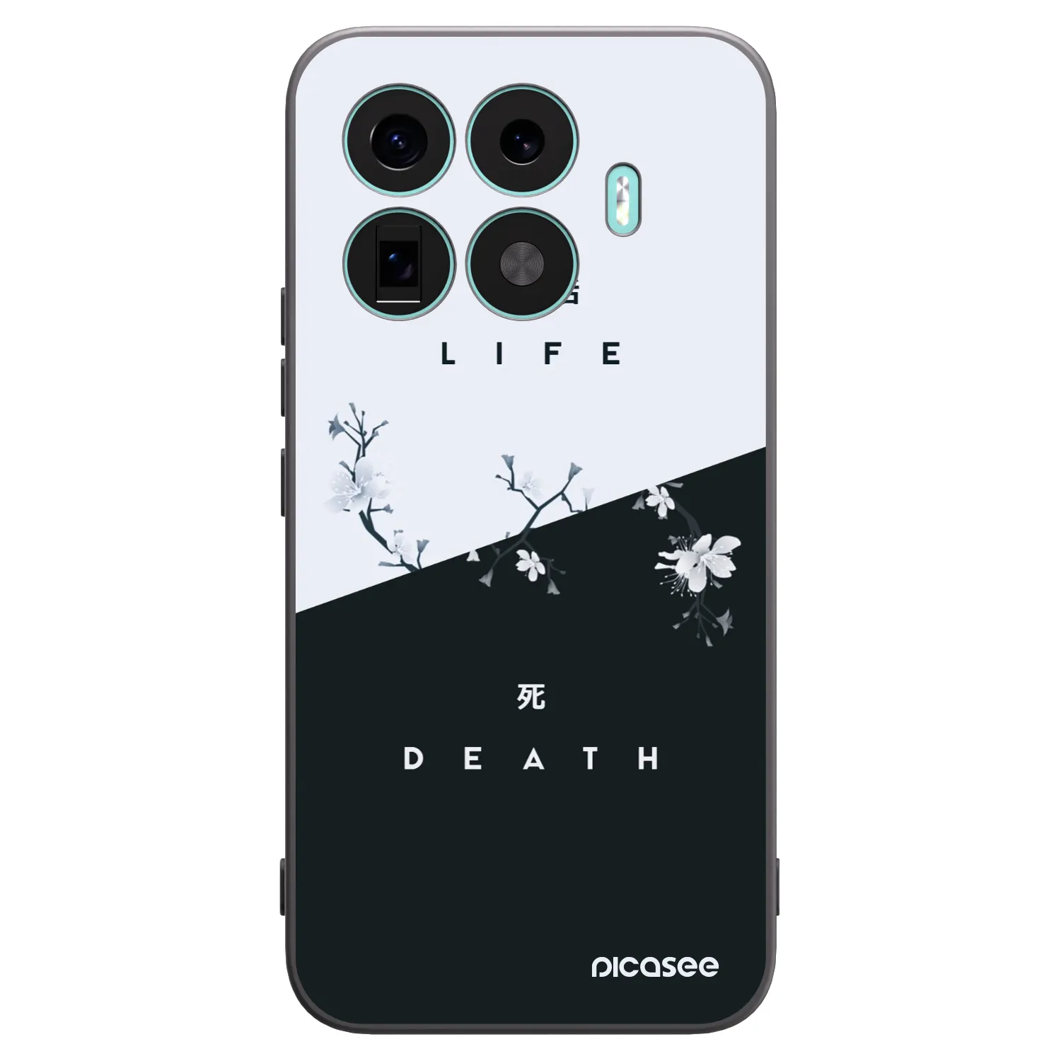 Picasee silikonowe czarne etui na Xiaomi 17T Pro - Life - Death