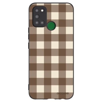 Etui na Realme 7i - Brown grid